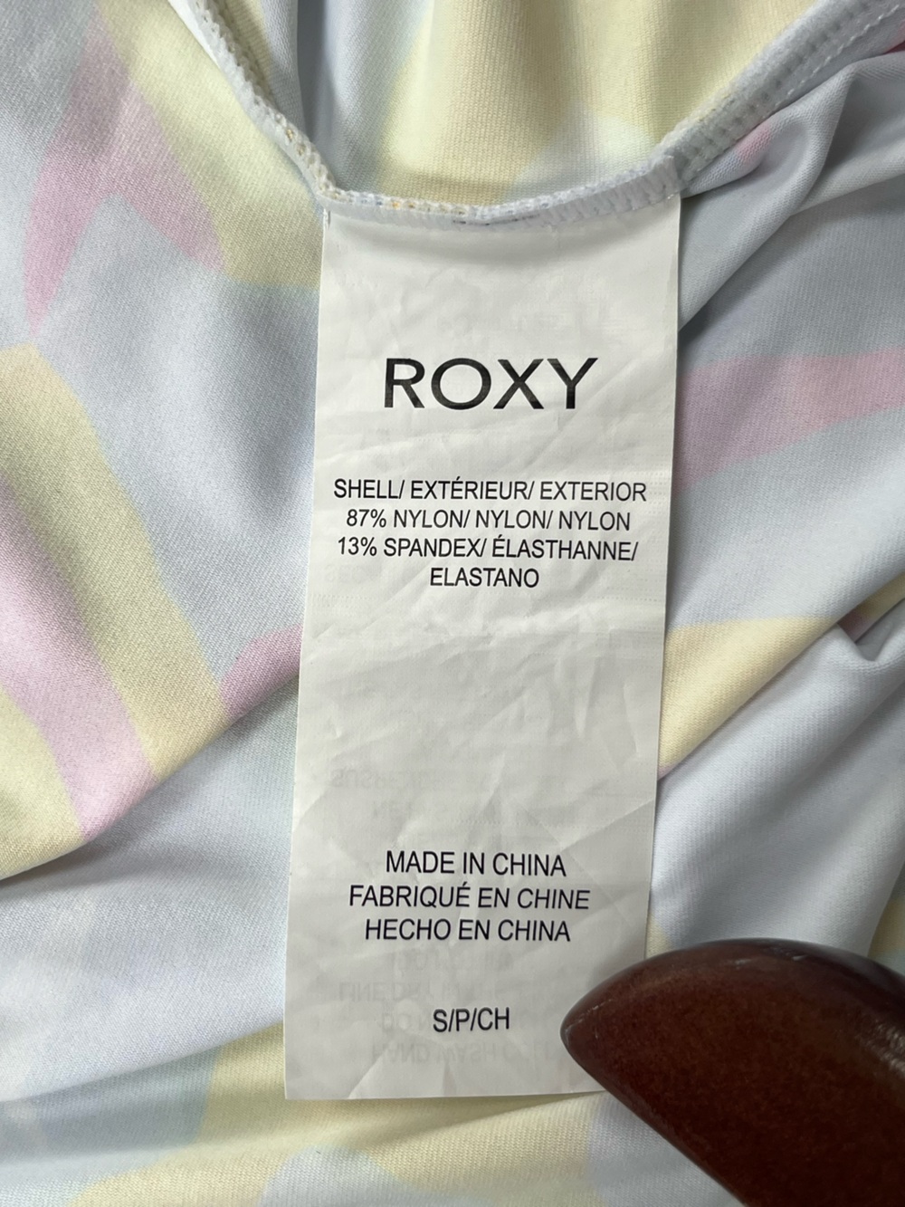 NWOT Roxy Long-Sleeve Floral Print Rash Guard - Picture 6 of 7